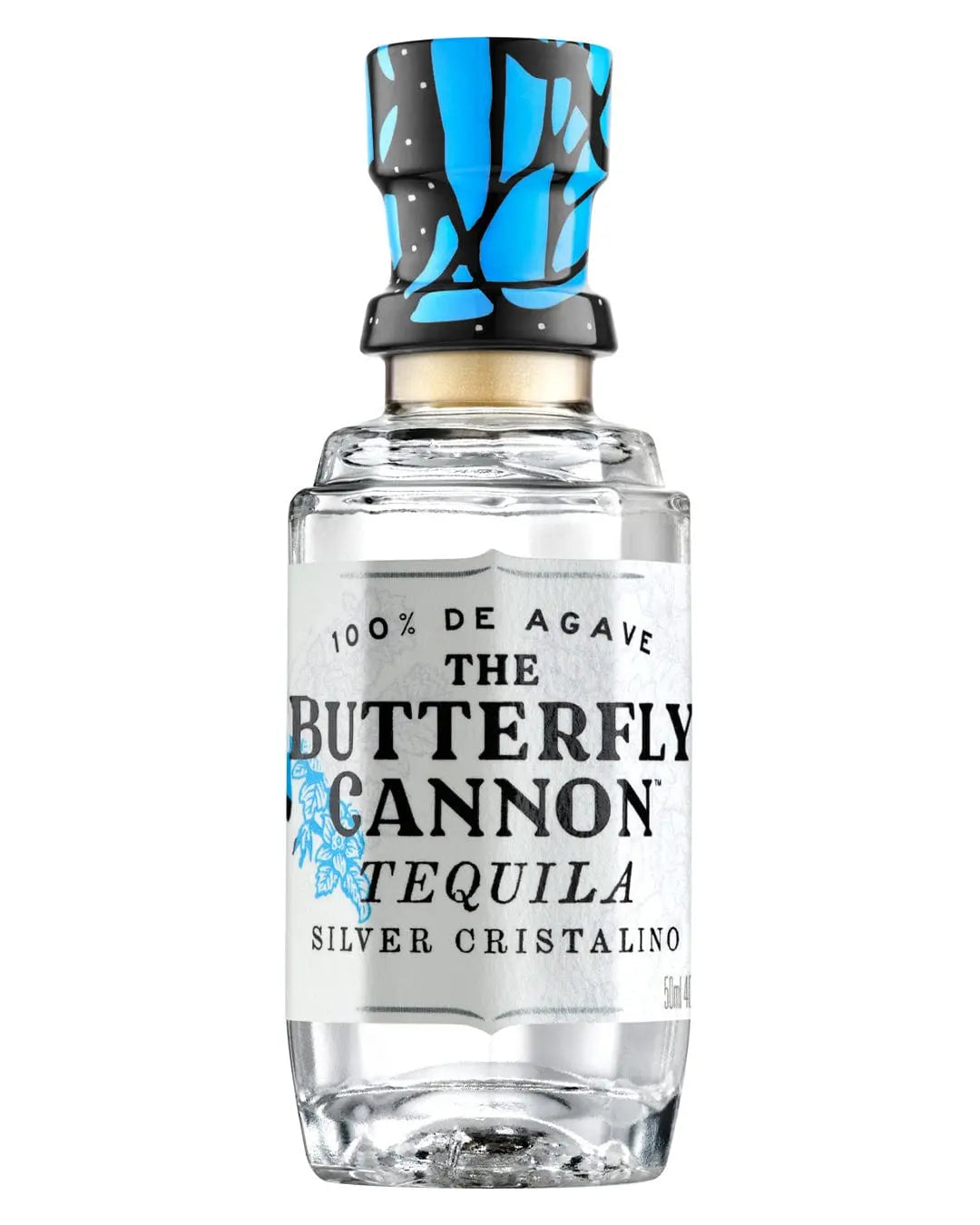 The Butterfly Cannon Cristalino Blanco Tequila Miniature, 5 cl Spirit Miniatures