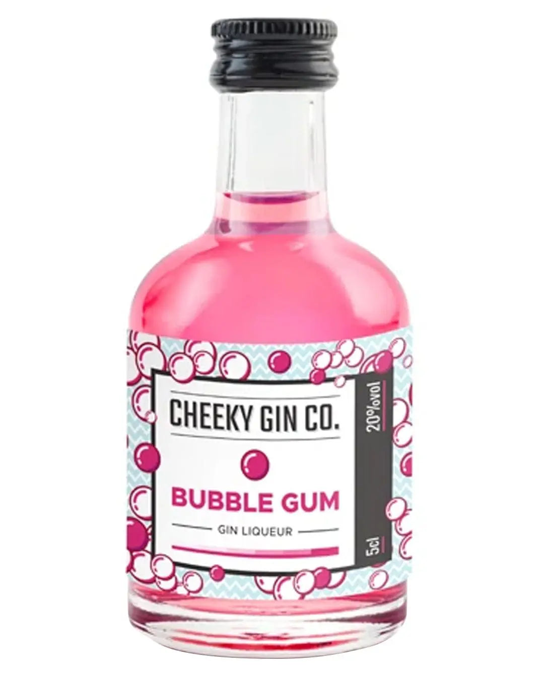 The Cheeky Gin Co. Bubblegum Gin Liqueur Miniature, 5 cl Spirit Miniatures