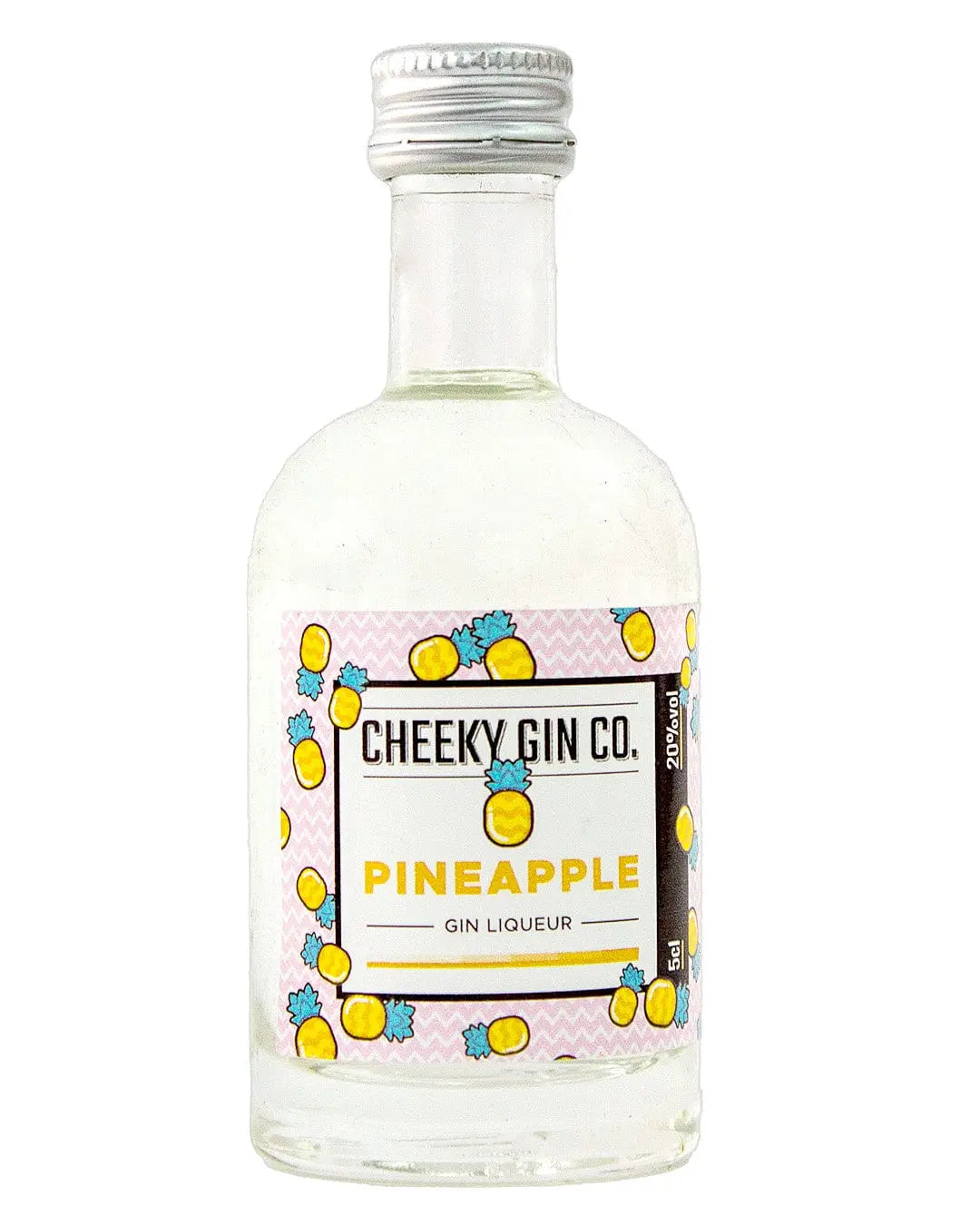 Cheeky Rascal Gin The Cheeky Gin Co. Pineapple Gin Liqueur Miniature, 5 cl – The Bottle Club