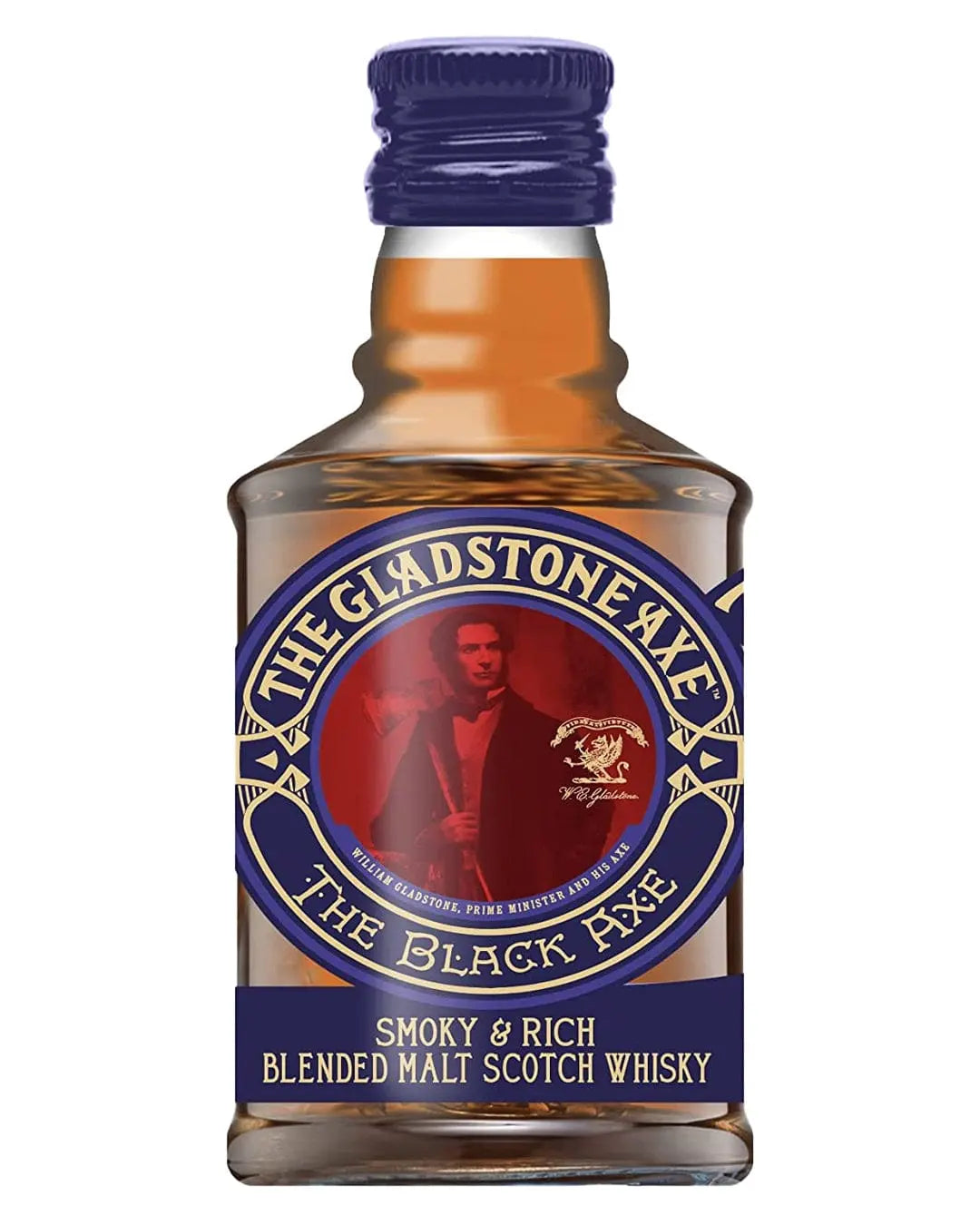 The Gladstone Axe Black Malt Whisky Miniature, 5 cl Spirit Miniatures