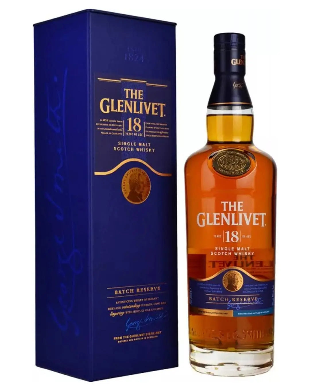 The Glenlivet 18 Year Old Whisky, 70 cl Whisky 080432403105