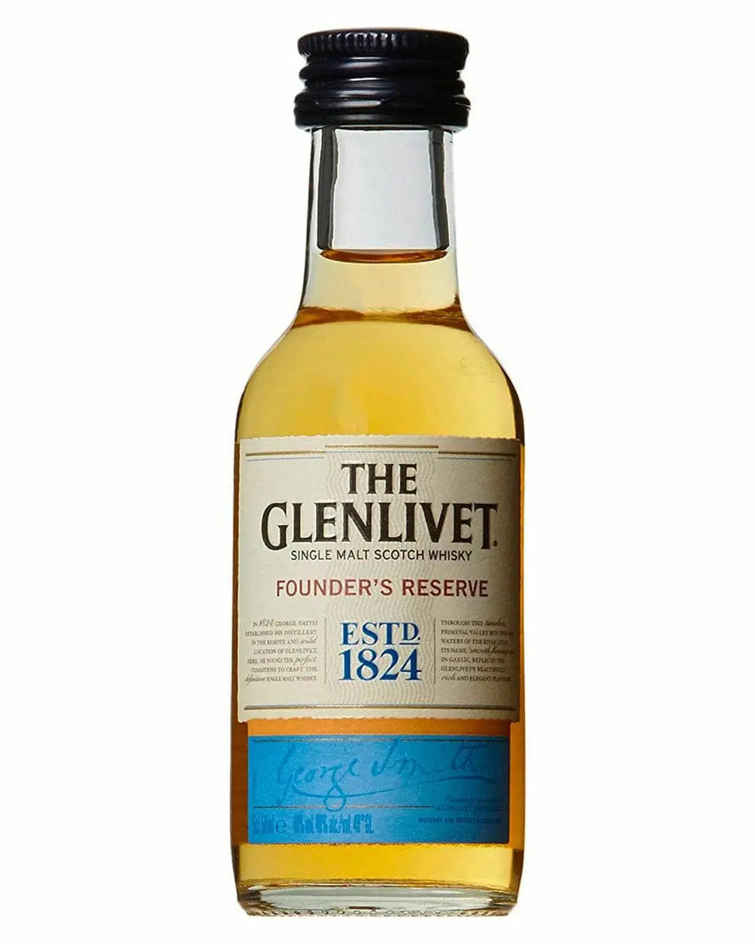 The Glenlivet Founders Reserve Whisky, 5 cl Spirit Miniatures 5000299609989