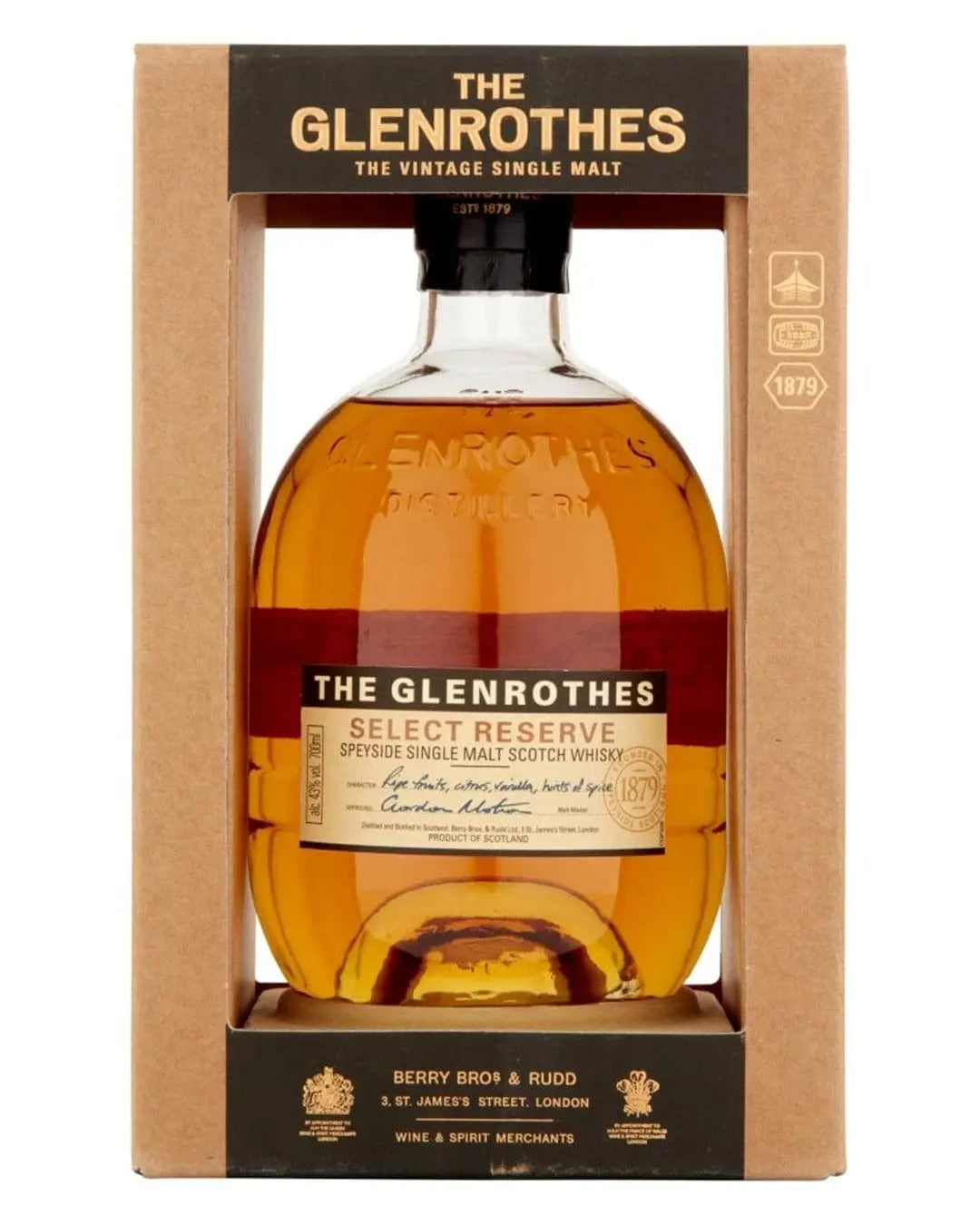 The Glenrothes Select Reserve Whisky, 70 cl Whisky 5010493023429