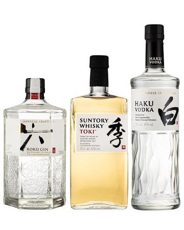 The House of Suntory Trio, 3 x 70 cl Whisky