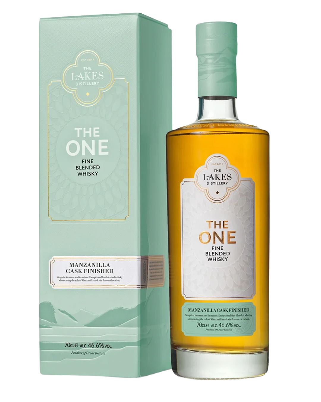 The Lakes The One Manzanilla Cask Blended Whisky, 70 cl whisky