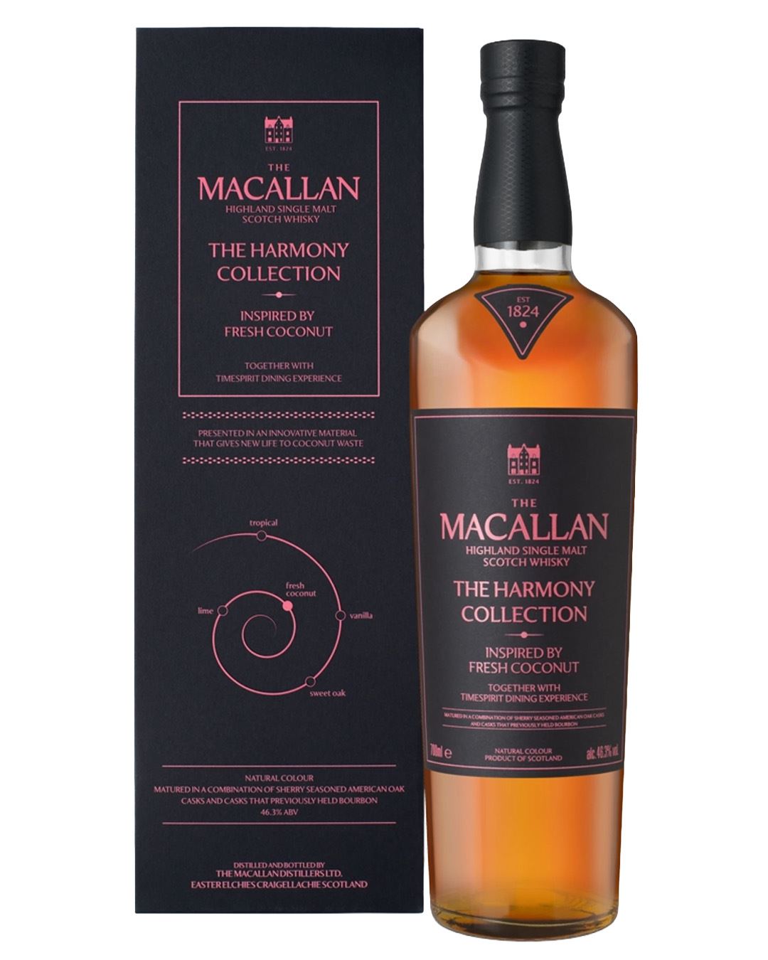 The Macallan Harmony Collection - Inspired by Fresh Coconut Single Malt Whisky, 70 cl whisky