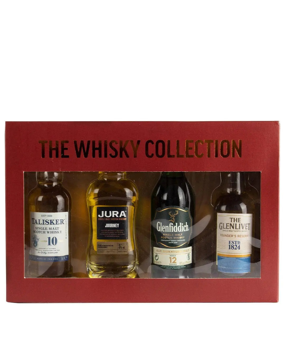The Whisky Collection, 4 x 5 cl Spirit Miniatures