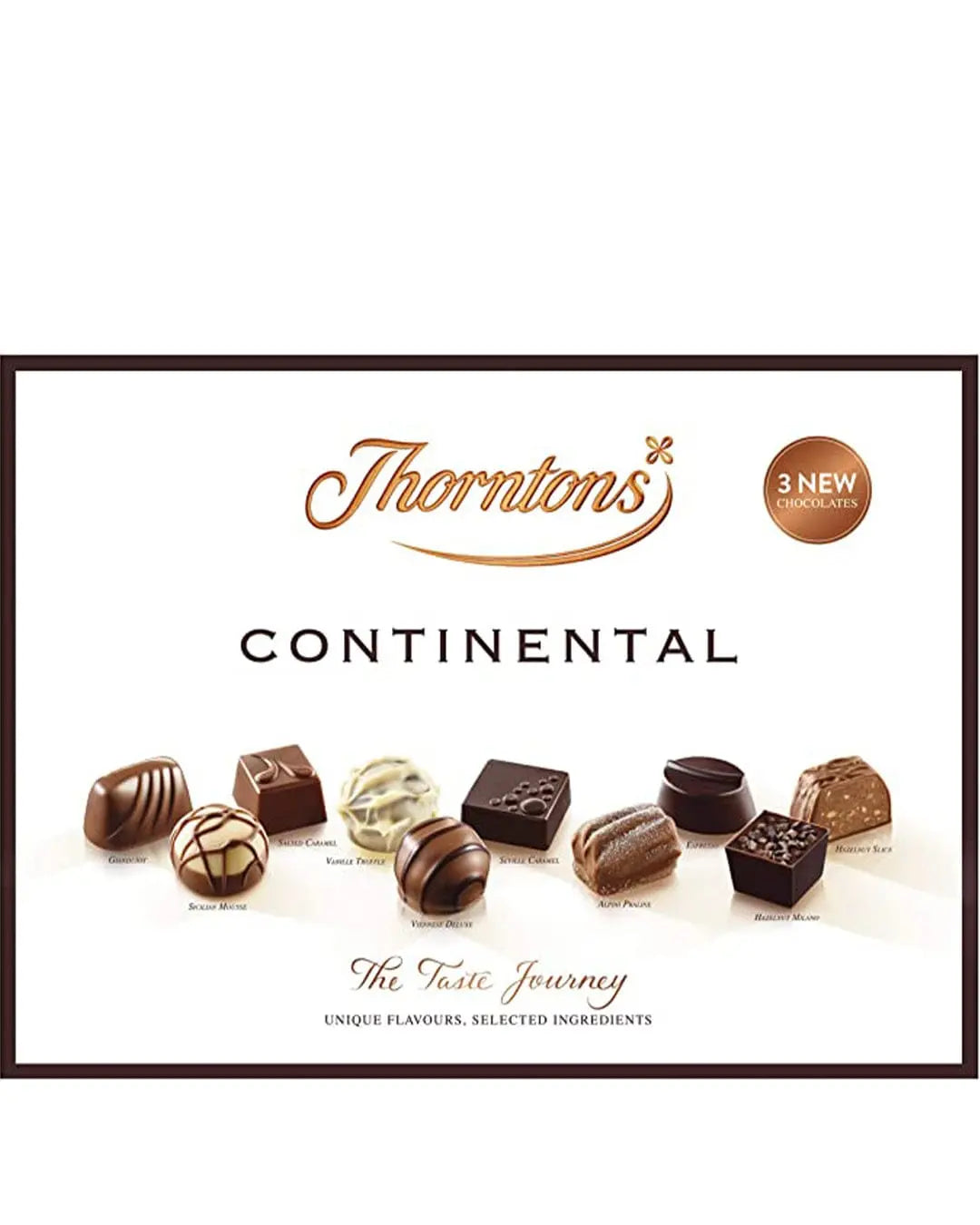Thorntons Continental Selection Box, 131 g Chocolate
