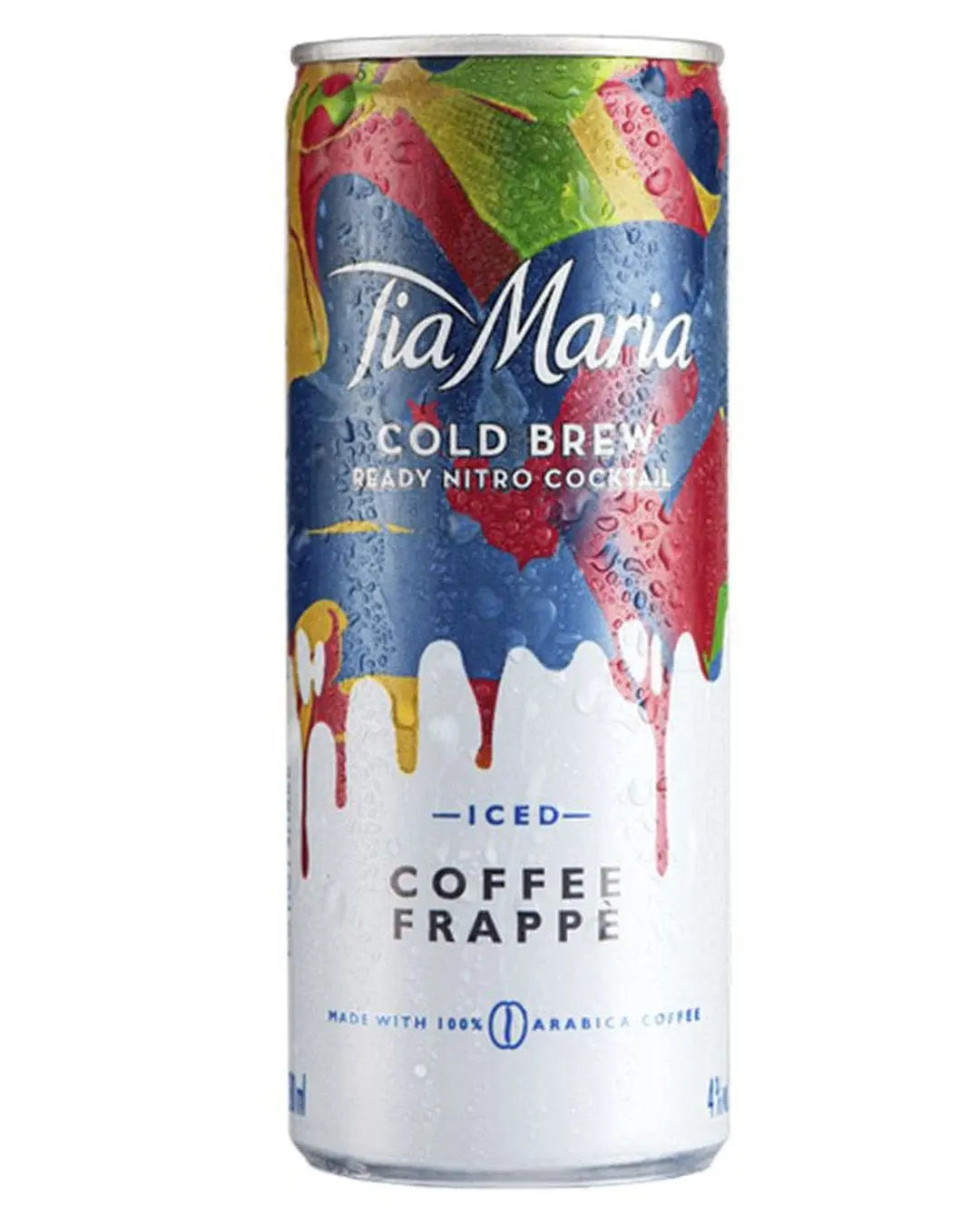 Tia Maria Cold Brew Iced Coffee Frappe Premixed Cocktail Can, 1 x 200 ml Ready Made Cocktails