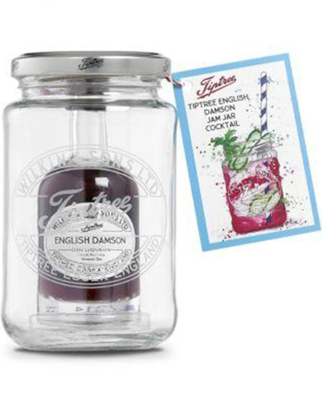 Tiptree English Damson Jam Jar Cocktail, 5 cl Spirit Miniatures 043647048028