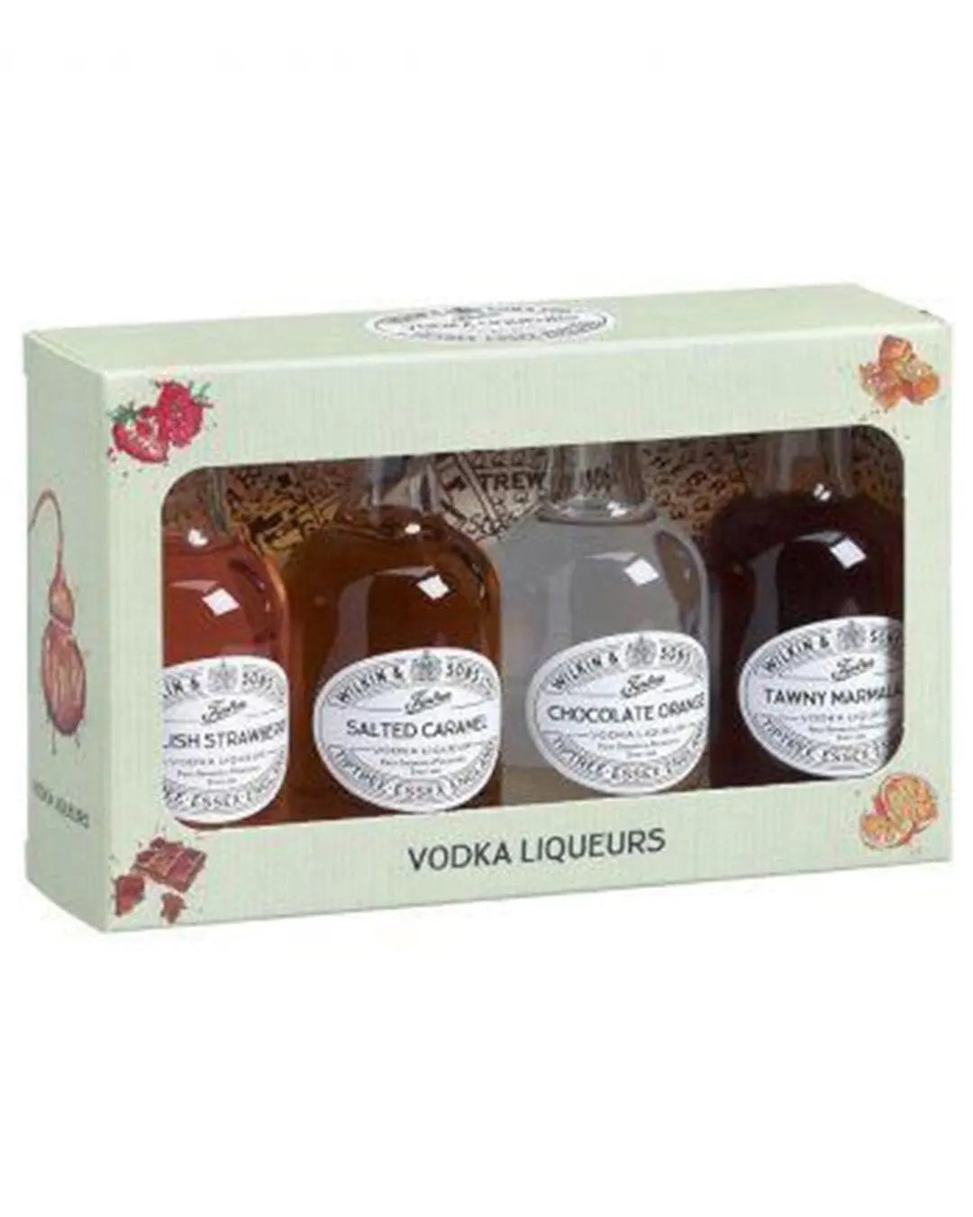 Tiptree Miniature Vodka Liqueurs Box, 4 x 5 cl Spirit Miniatures 00043647997142