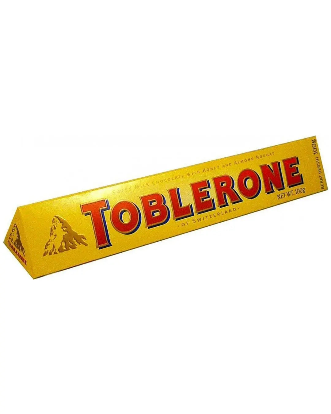 Toblerone Milk Chocolate, 100 g Chocolate 7614500010013