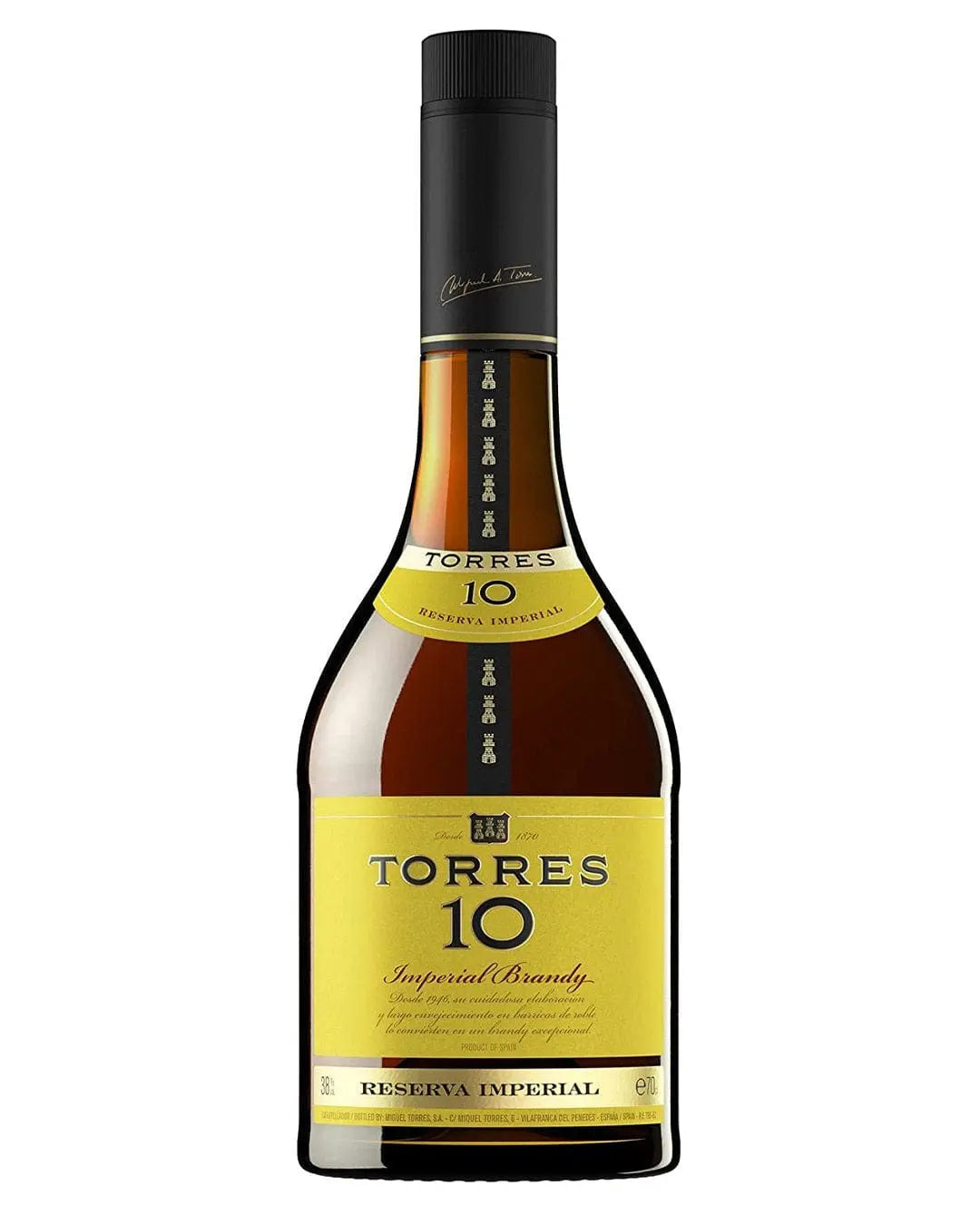 Torres 10 Gran Reserva Brandy, 70 cl Cognac & Brandy