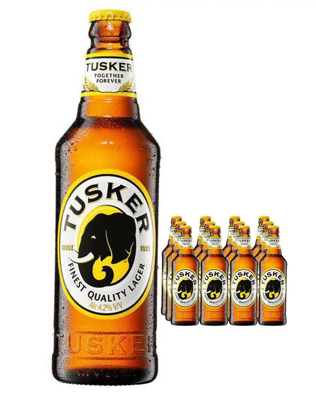 Tusker Finest Quality Lager Multipack, 12 x 500 ml Beer