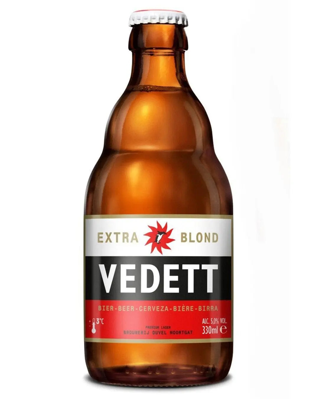 Vedett Blond Bottle, 330 ml Beer