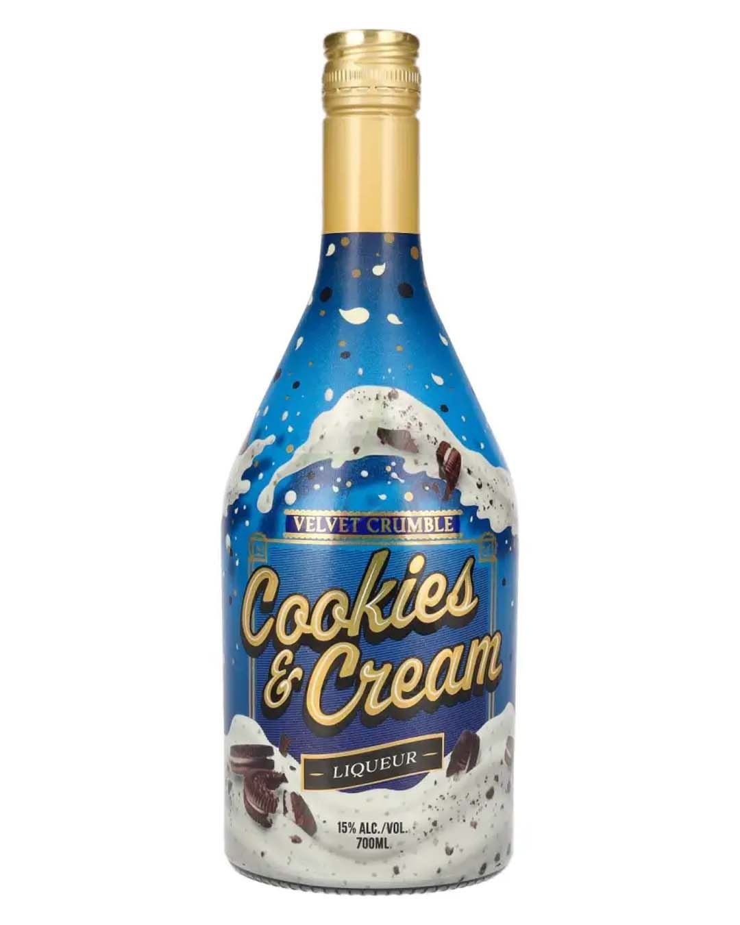 Velvet Crumble Cookies & Cream Liqueur, 70 cl liqueurs