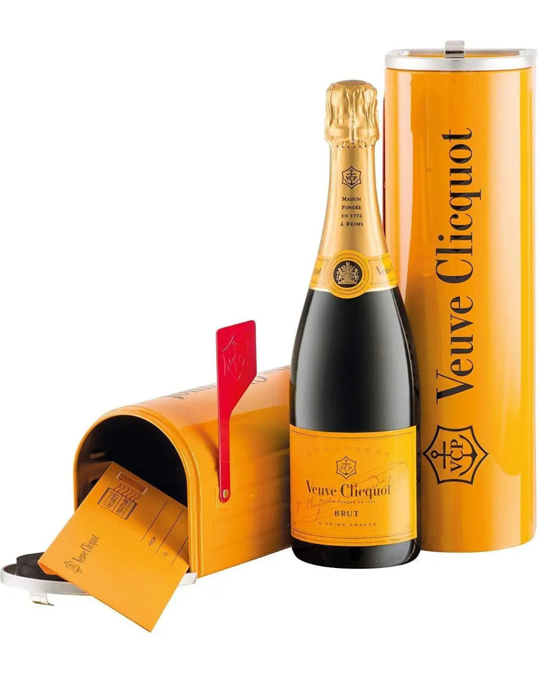 Veuve Clicquot Yellow Label Mailbox, 75 cl Champagne & Sparkling
