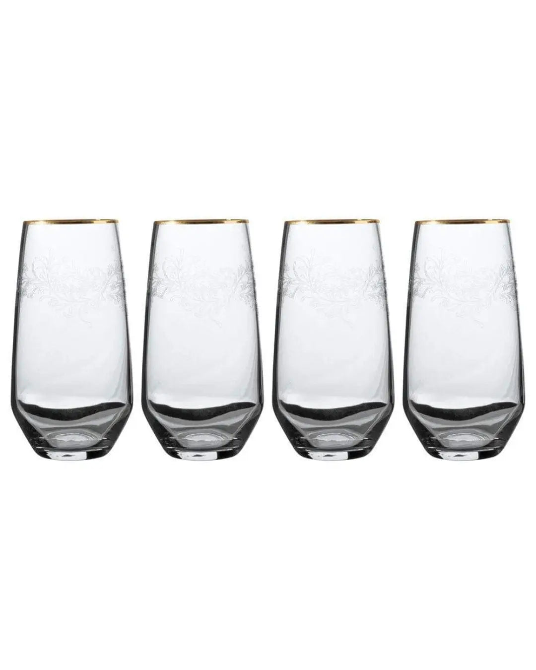 Victoria And Albert Cole High Ball Glasses Set Of 4 Tableware 5050993349360