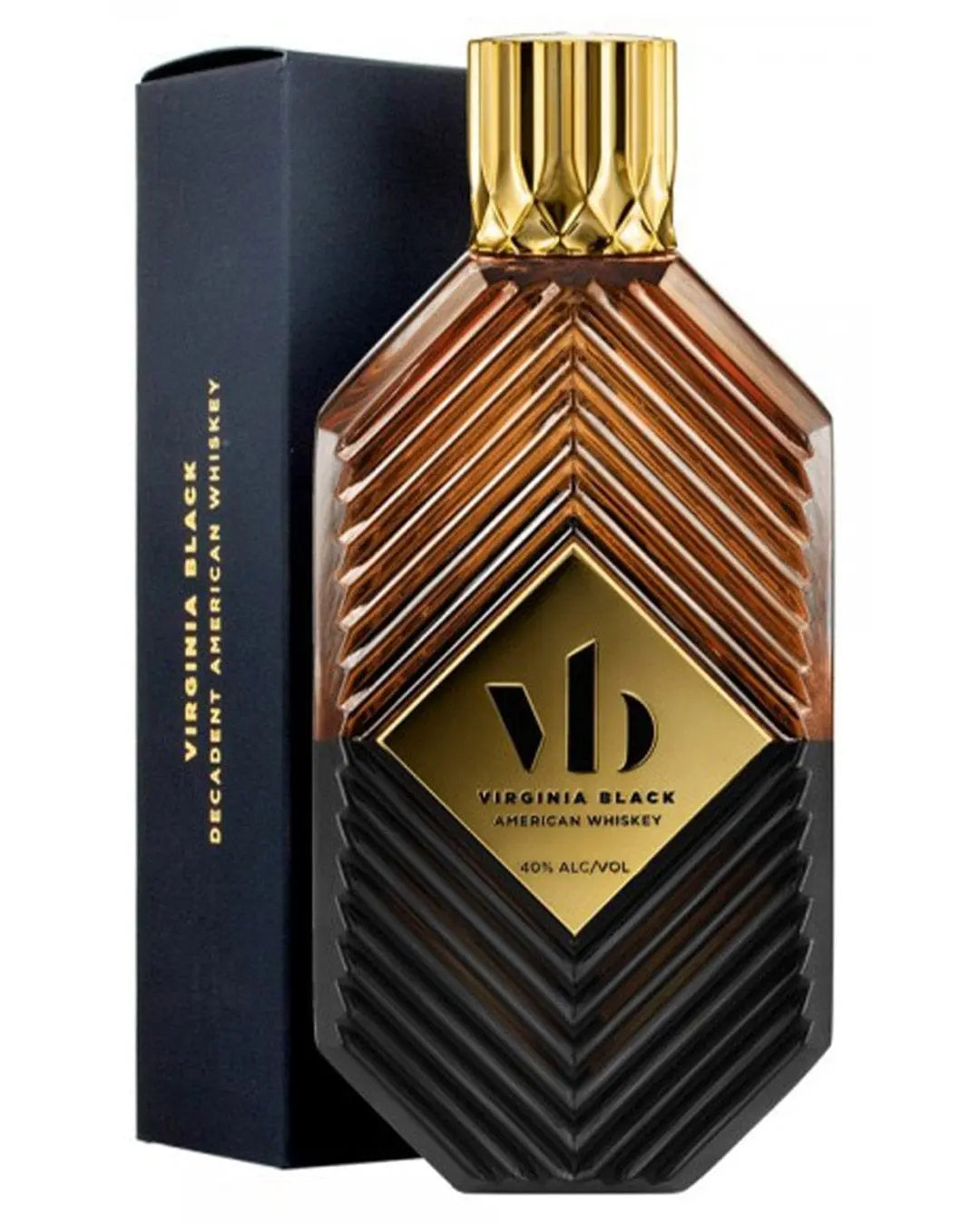 Virginia Black Whiskey | Drake, 75 cl Whisky 811538019170