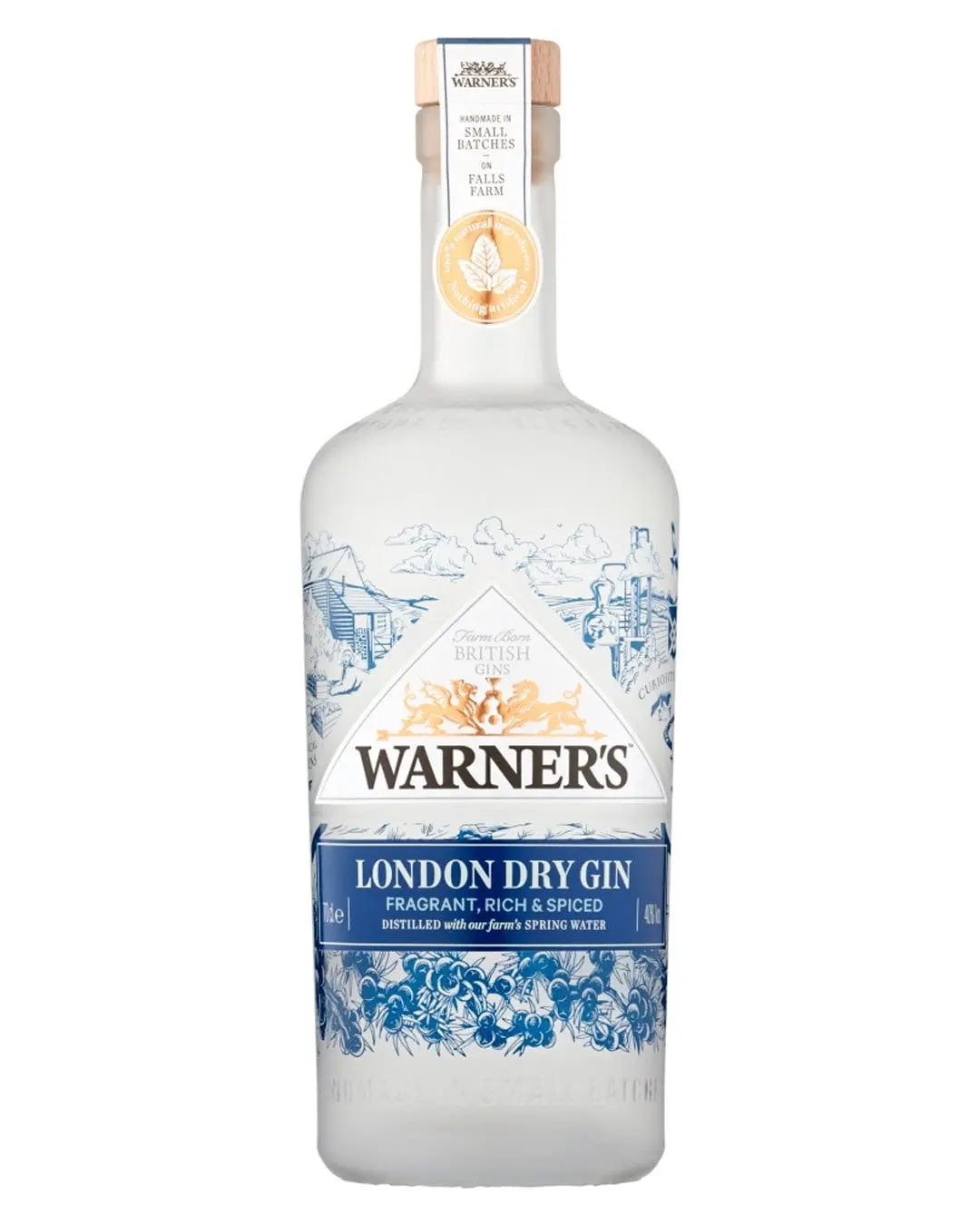 Warner’s London Dry Gin, 70 cl Gin