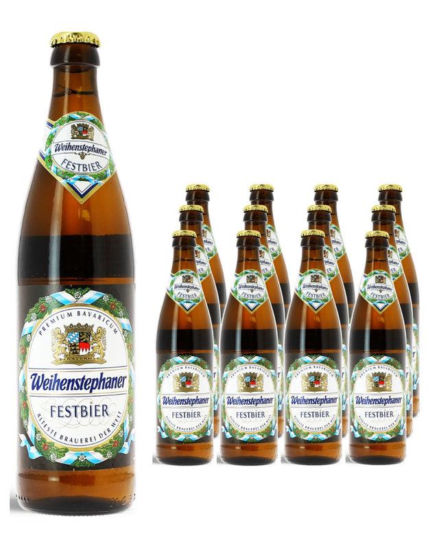 Weihenstephan Festbier Beer Multipack, 12 x 500 ml beer