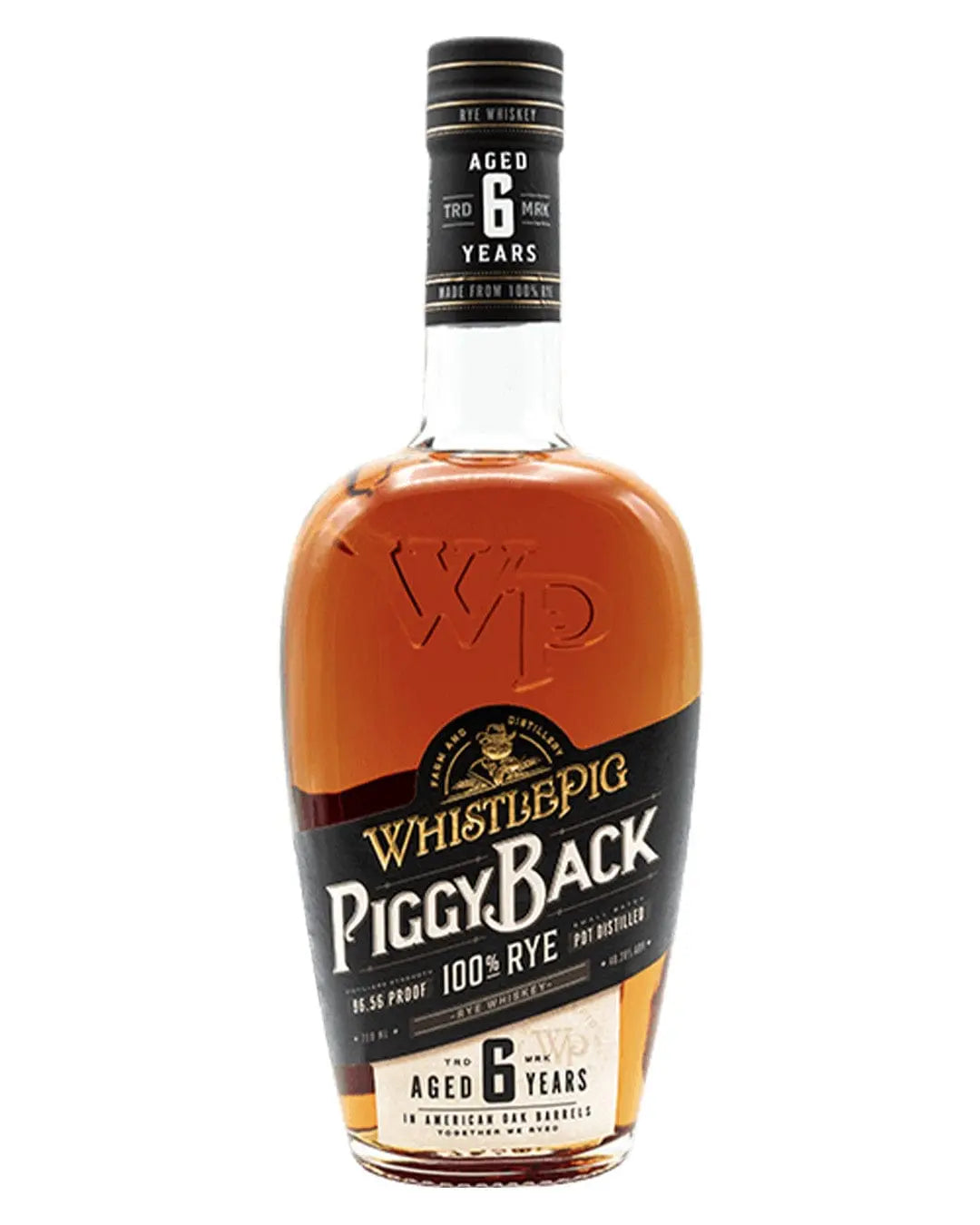 WhistlePig PiggyBack 100% Rye 6 Year Old Whiskey, 70 cl Whisky