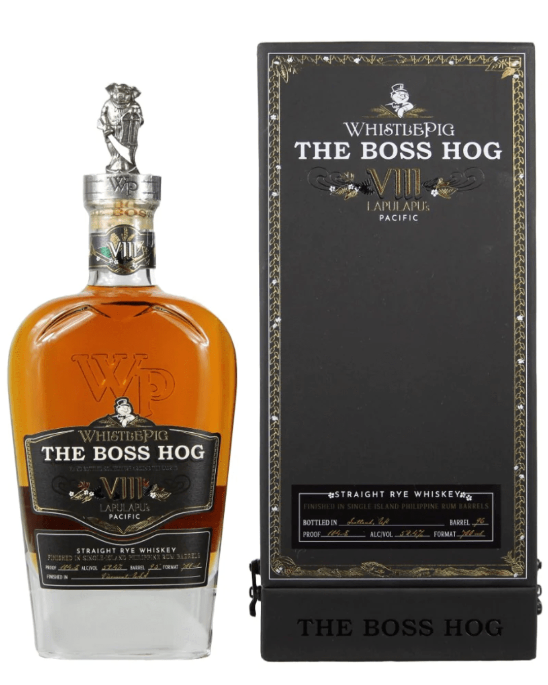 WhistlePig The Boss Hog VIII Straight Rye Whiskey, 70 cl Spirits