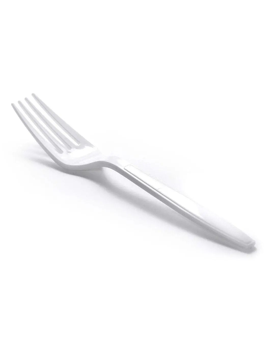 White Plastic Forks Pack Size 80 Partyware 5033298005872