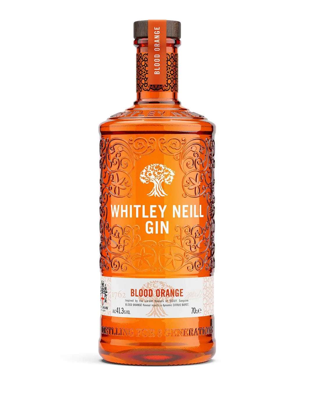 Whitley Neill Blood Orange Gin, 70 cl Gin 5011166069898