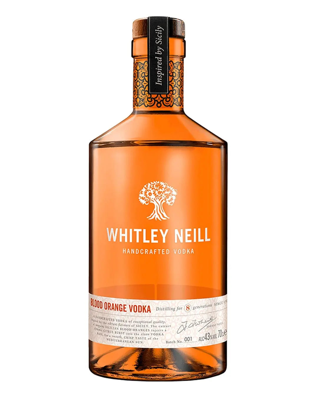 Whitley Neill Blood Orange Vodka, 70 cl Vodka 5011166054009