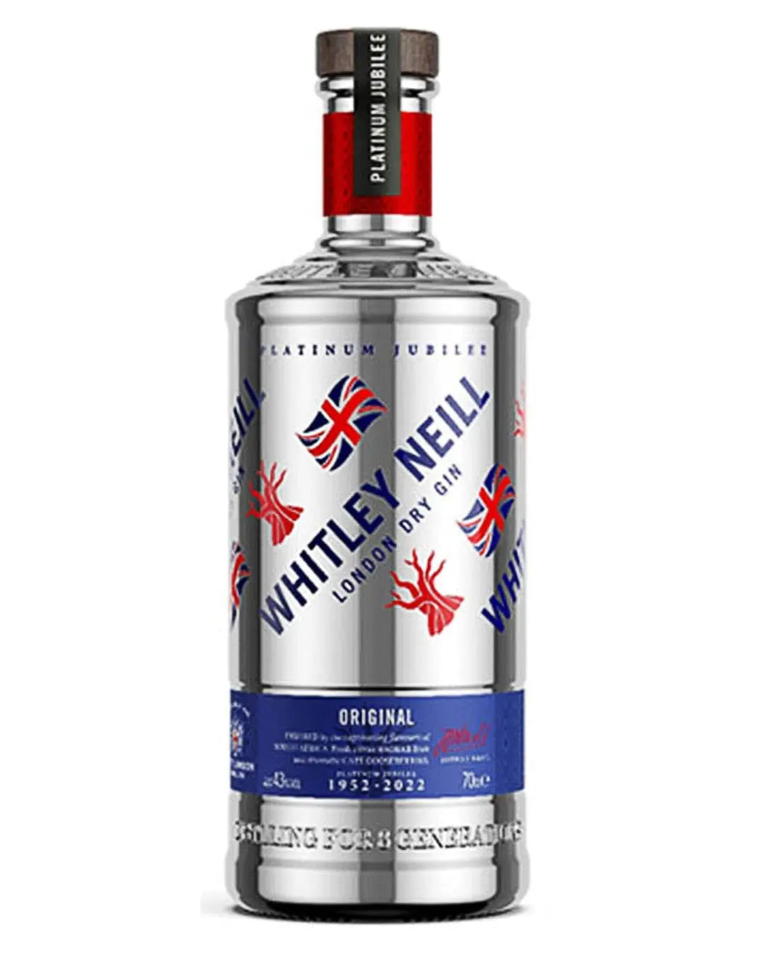 Whitley Neill Platinum Jubilee Gin, 70 cl Gin