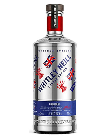 Whitley Neill Platinum Jubilee Gin, 70 cl Gin