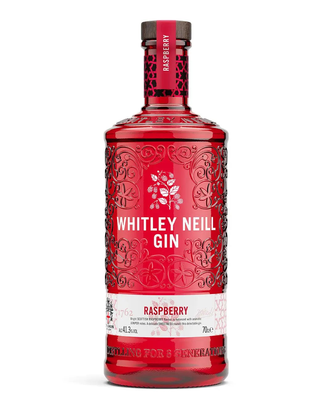 Whitley Neill Raspberry Gin, 70 cl Gin 5011166056249