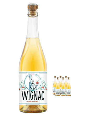 Wignac Cidre Blanc, Le Lievre Multipack, 6 x 750 ml Cider