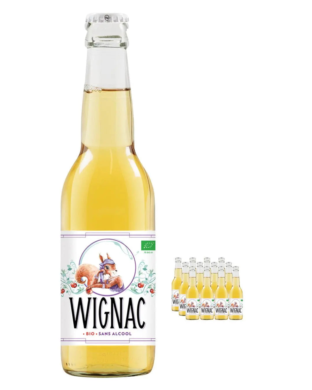 Wignac La Lady Non Alcoholic Cider Multipack, 12 x 330 ml Cider