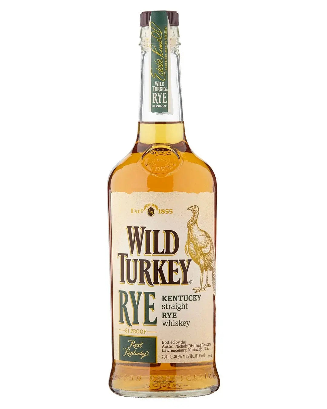Wild Turkey Rye, 70 cl Whisky 721059847001