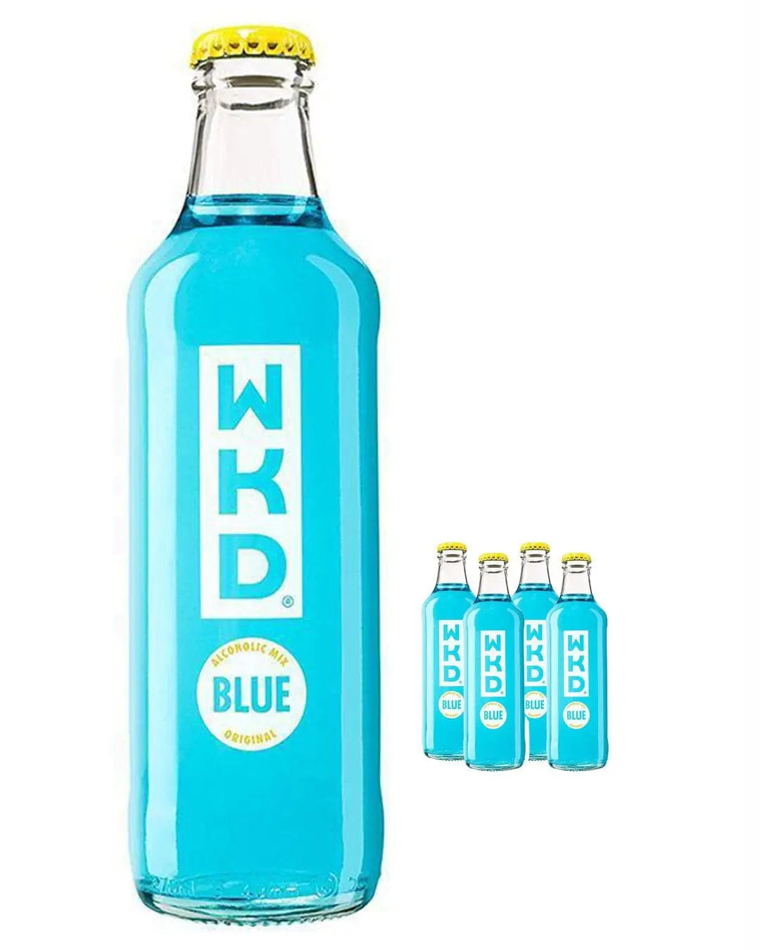 WKD Blue Multipack, 4 x 275 ml Ready Made Cocktails
