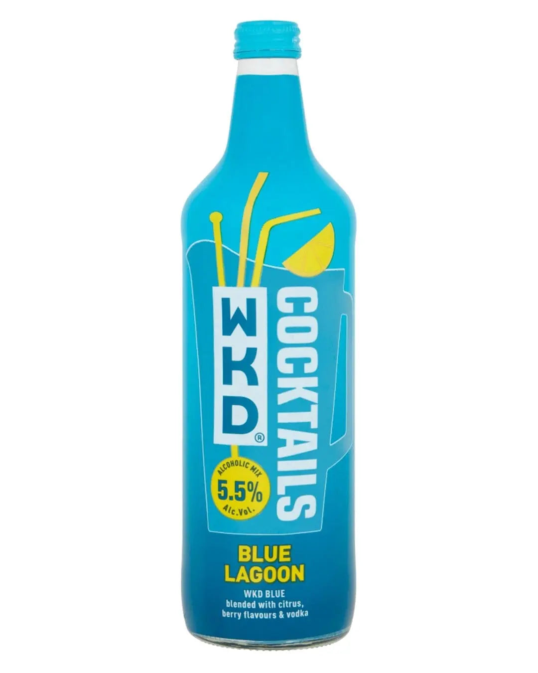 WKD Cocktails Blue Lagoon, 70 cl Ready Made Cocktails