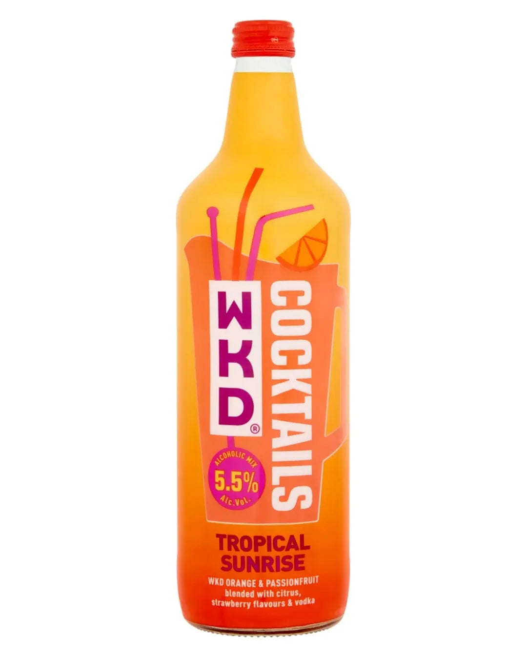 WKD Tropical Sunrise, 70 cl Ready Made Cocktails