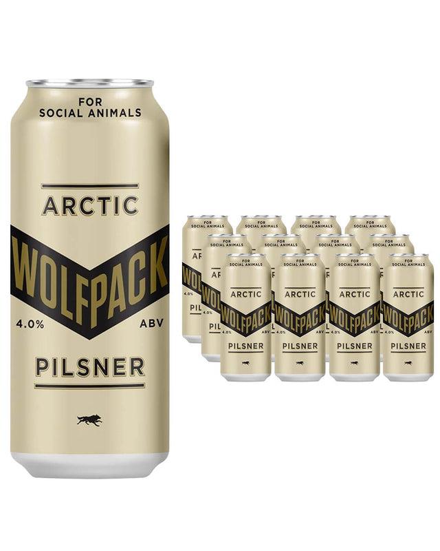 Wolfpack Arctic Pilsner Multipack, 12 x 440 ml beer