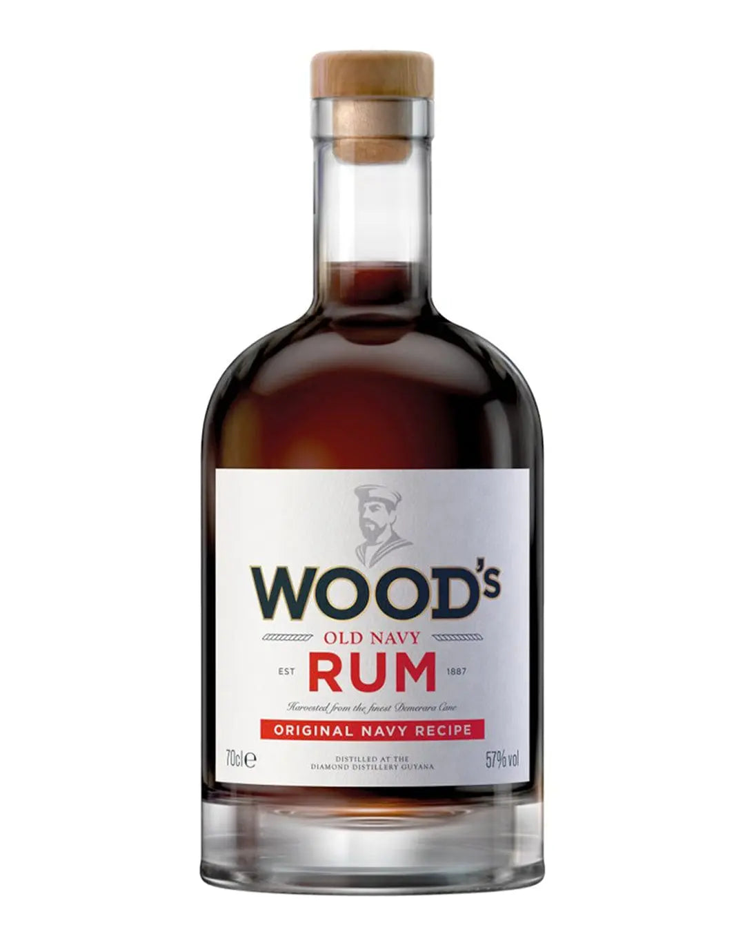 Wood's 100 Navy Rum, 70 cl Rum 5010327655512