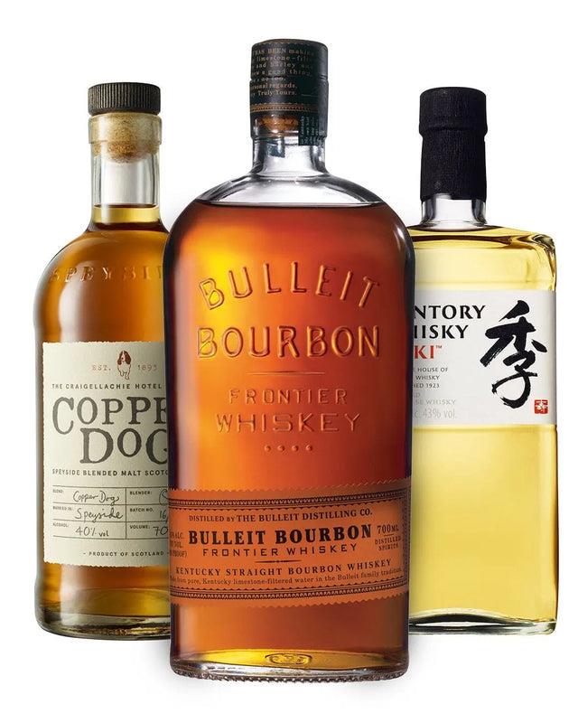 Working From Home Whiskies, 3 x 70 cl whisky