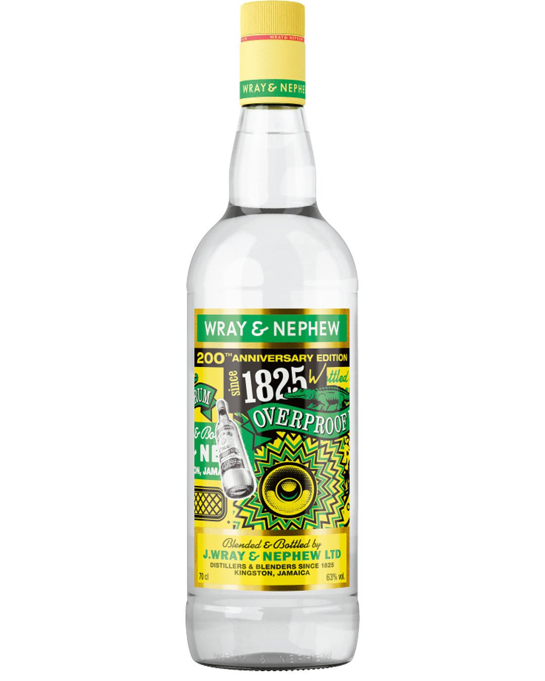 Wray & Nephew Limited Edition Bottle White Over Proof Rum, 70 cl Rum 5024576010008