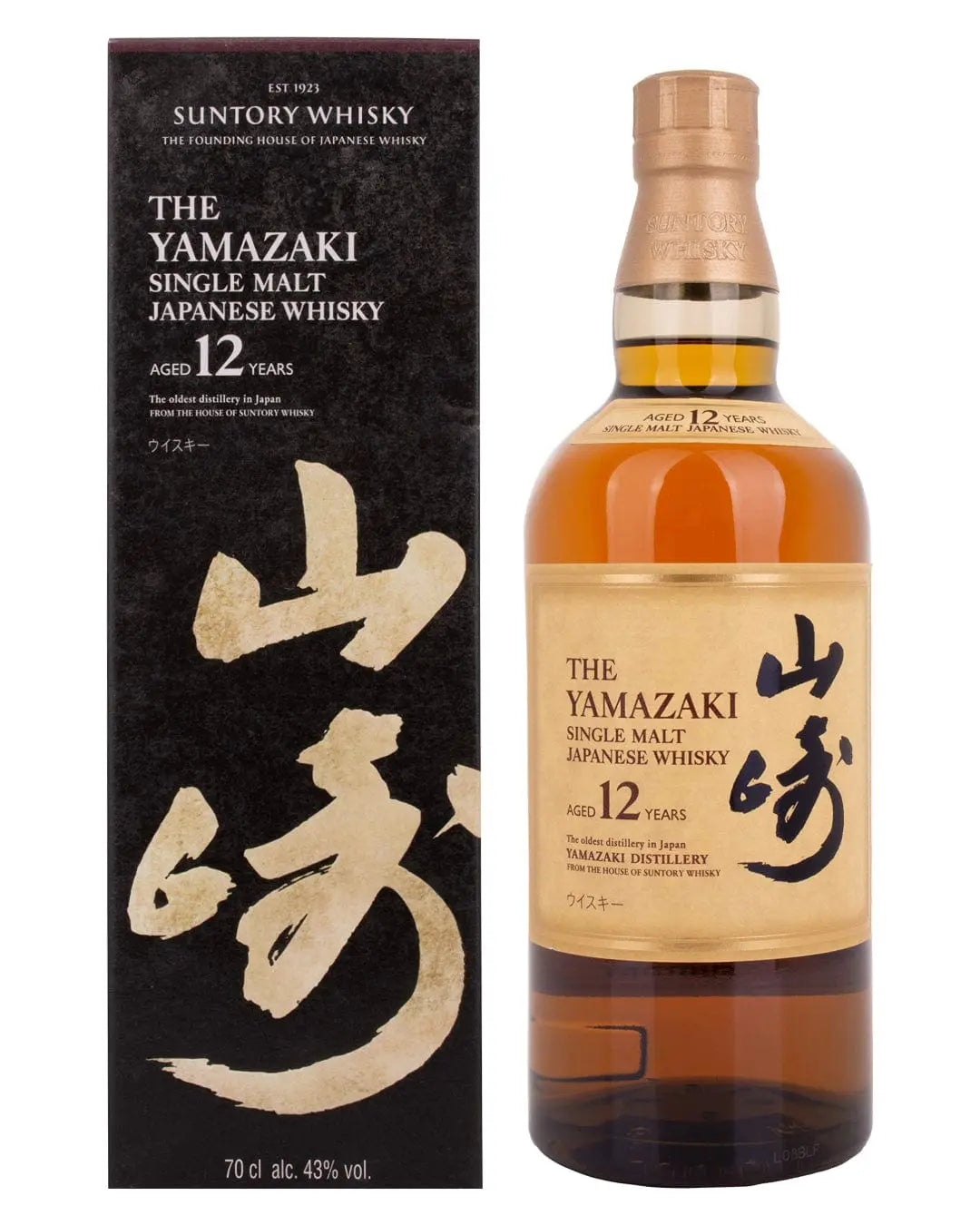Yamazaki 12 Year Old Whisky, 70 cl Whisky 4901777020313