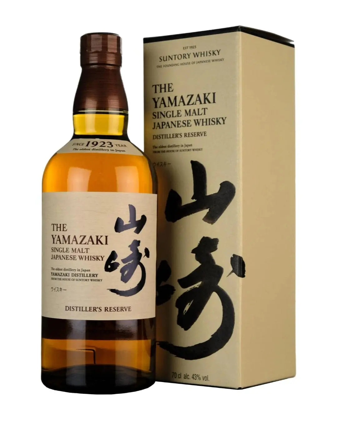 Yamazaki Distiller's Reserve Whisky, 70 cl Whisky 4901777254800